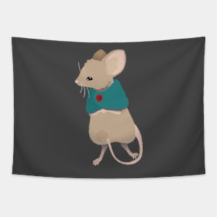 Shy Mouse :: Imaginary Creatures Tapestry