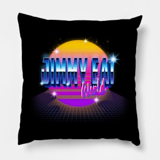 Design Proud Name Jimmy Birthday 70s 80s 90s Color Pillow