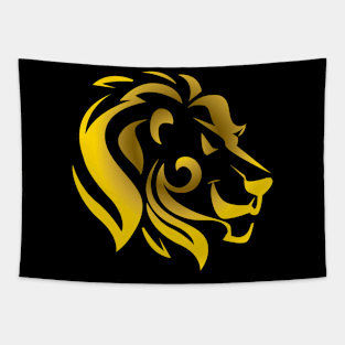 Golden Lion Tapestry