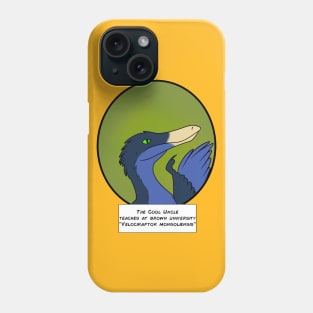 Velociraptor Uncle Phone Case