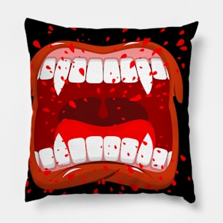 Vampire Mouth Alternate Pillow