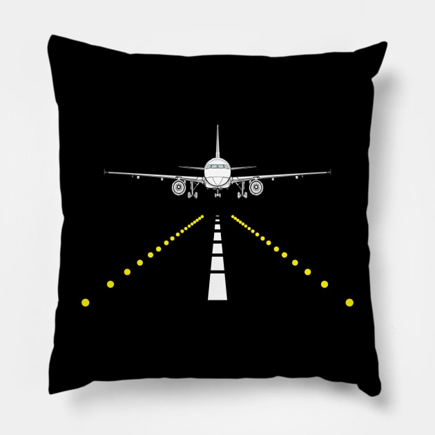 Pilot Airplane Pillow by Wakzs3Arts