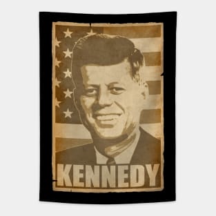 John F Kennedy JFK American Pop Art Tapestry