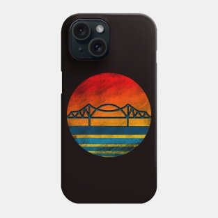 La Crosse Wisconsin Bridge Sunset Graphic Phone Case