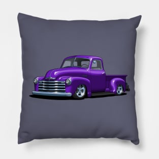 Custom 49 Chevy Pickup Truck Pillow