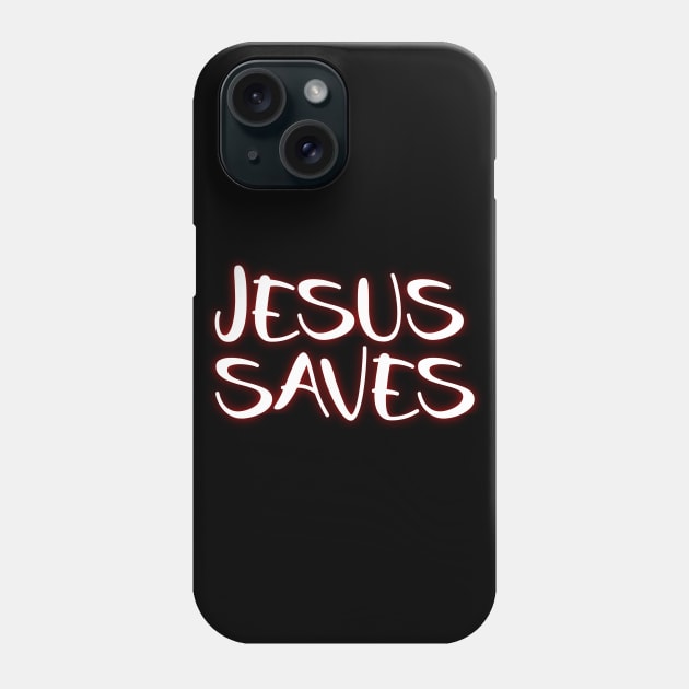 JESUS SAVE Phone Case by YAZERU