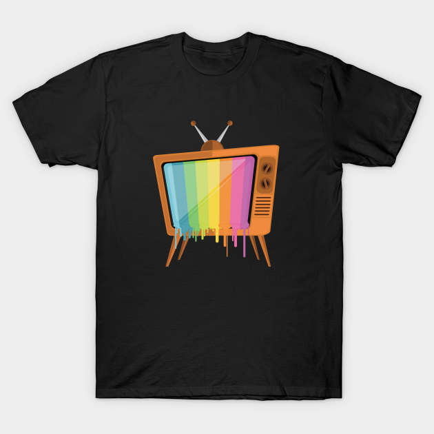 Rainbow TV - Rainbow - T-Shirt | TeePublic