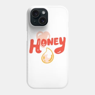 Honey, Heart, Colour Phone Case