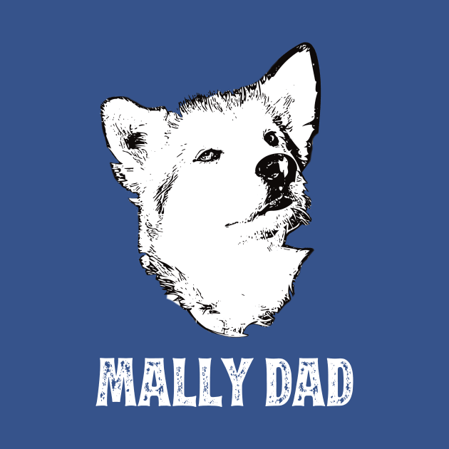 Alaskan Malamute Dad by DoggyStyles