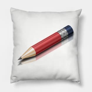 Pencil with Reflection Pillow