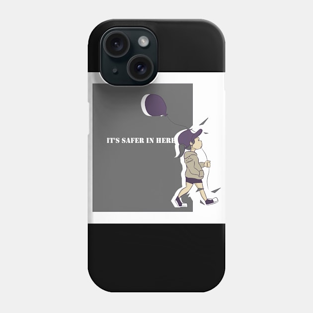 Breaking Out of the Box Phone Case by misyel