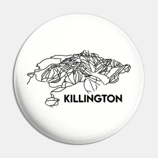 Killington VT Trail Map | Killington Ski Resort Trails Pin