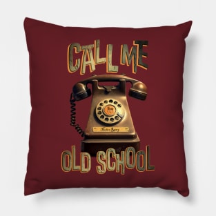 Old School Rotary Phone - Call Me Pillow