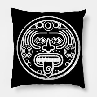 Mayan symbol - indigenous art Pillow