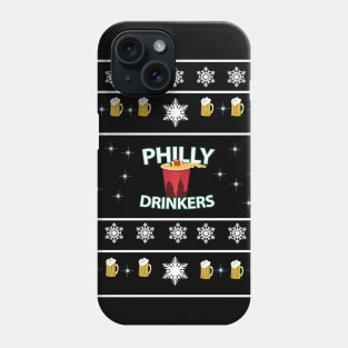 Philly Drinkers Ugly Sweater Phone Case