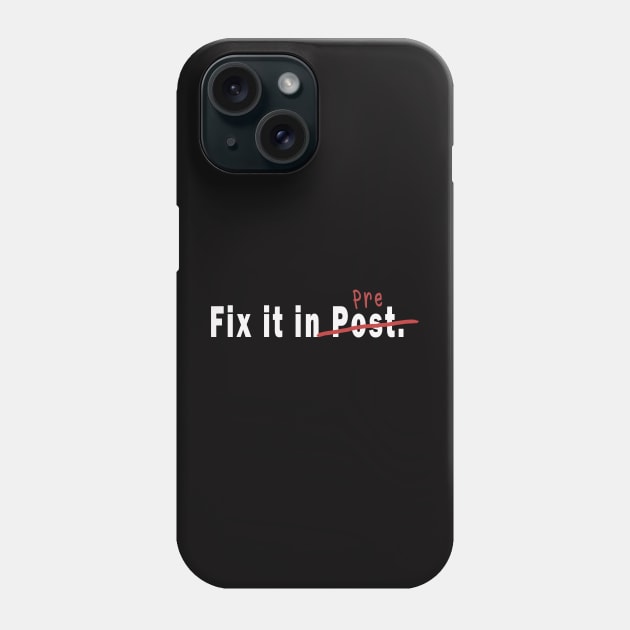 We'll fix it in Post Phone Case by ObtuseObstructionist