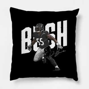 Devin Bush Pittsburgh Chisel Pillow