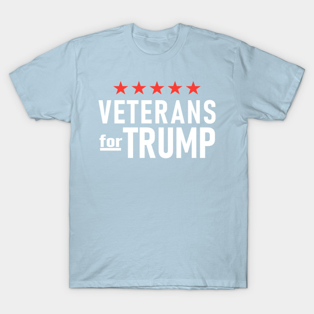 Disover Veterans for Trump - Donald Trump For President In 2020 - T-Shirt