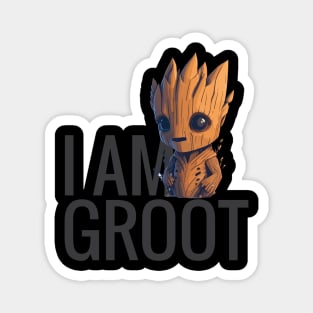 I am Groot t-shirt Magnet