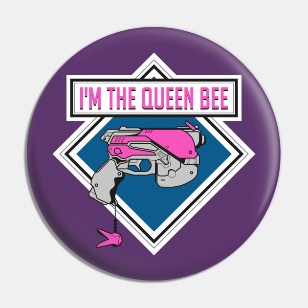 I'm the queen bee - D.Va Pin by digitalage