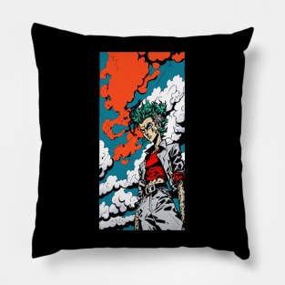 Serious Anime Pillow