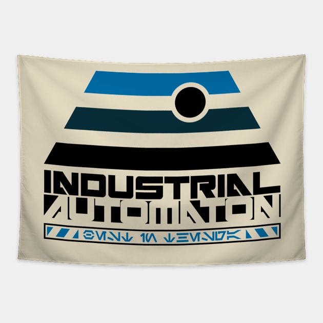 Industrial Automaton Tapestry by JCD666