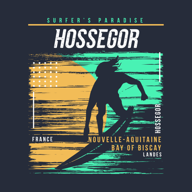 Retro Surfing Hossegor, France // Vintage Surfer Beach // Surfer's Paradise by Now Boarding