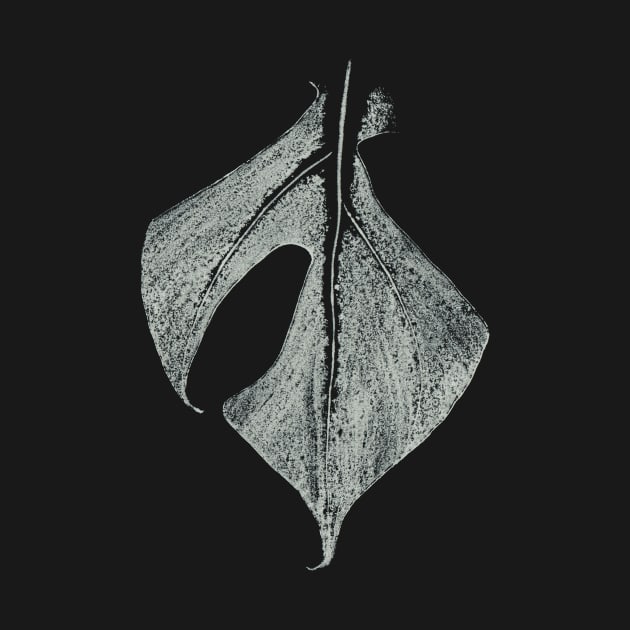Rhaphidophora Tetrasperma - Leaf IMPRINT by Nikokosmos