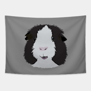 Black and White Guinea Pig Tapestry