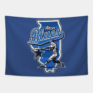 Defunct Alton Blues Baseball Team Tapestry