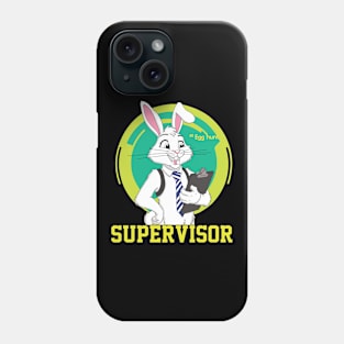 Professional Bunny Egg Hunt Supervisor Easter Funny Phone Case