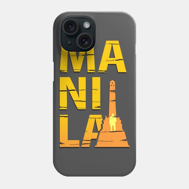 Manila - proud pinoy prints Phone Case by blessedpixel