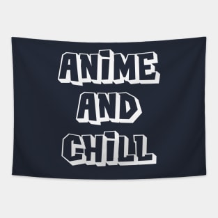 Anime And Chill Tapestry