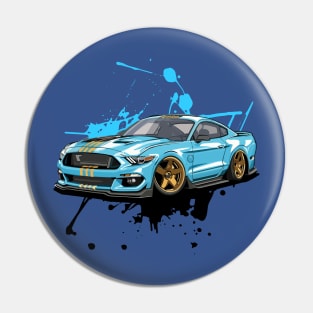 Customized Classic Cars Pin