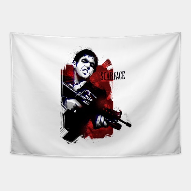 Scarface Tapestry by nabakumov