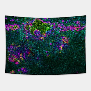 Black Panther Art - Glowing Edges 335 Tapestry