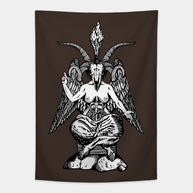 Baphomet Tapestry by ZugArt01