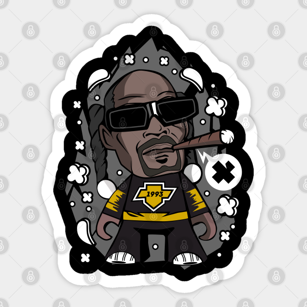 Snoop Dogg Pop Art Snoop Dogg Sticker Teepublic