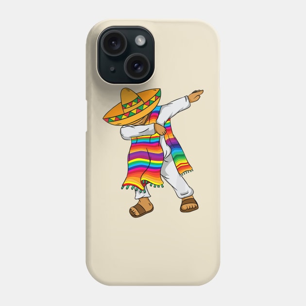 Hispanic Heritage Month Shirt Mexico Boy Men Dabbing Mexican Phone Case by Eleam Junie