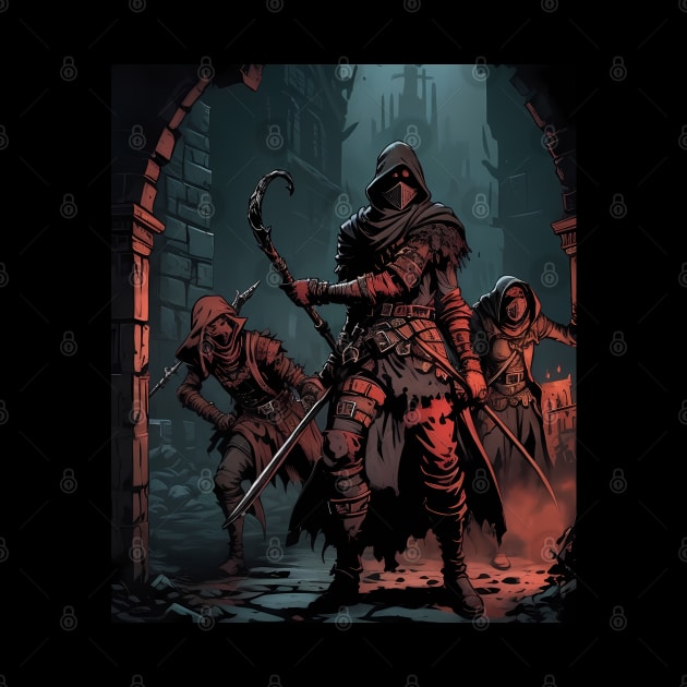 Darkest Dungeon Plague Fan Art by TomoTechShow