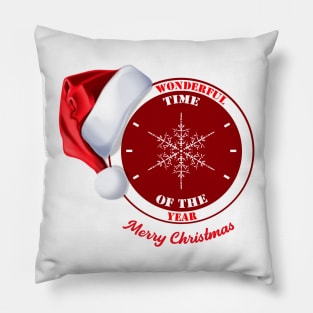 Christmas Clock with Hat Pillow