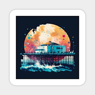 Santa Monica Pier Magnet