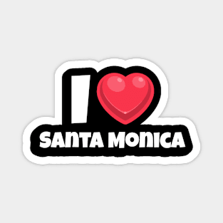 I love Santa Monica Magnet