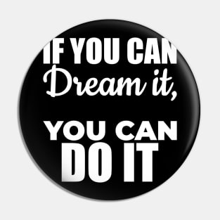 Inspirational and Motivational Quote Pin