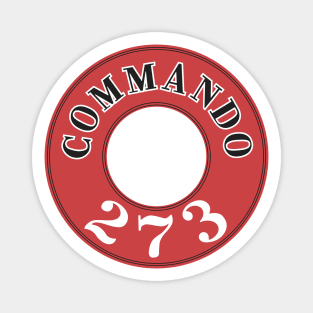 273 Commando - Engine Label Magnet