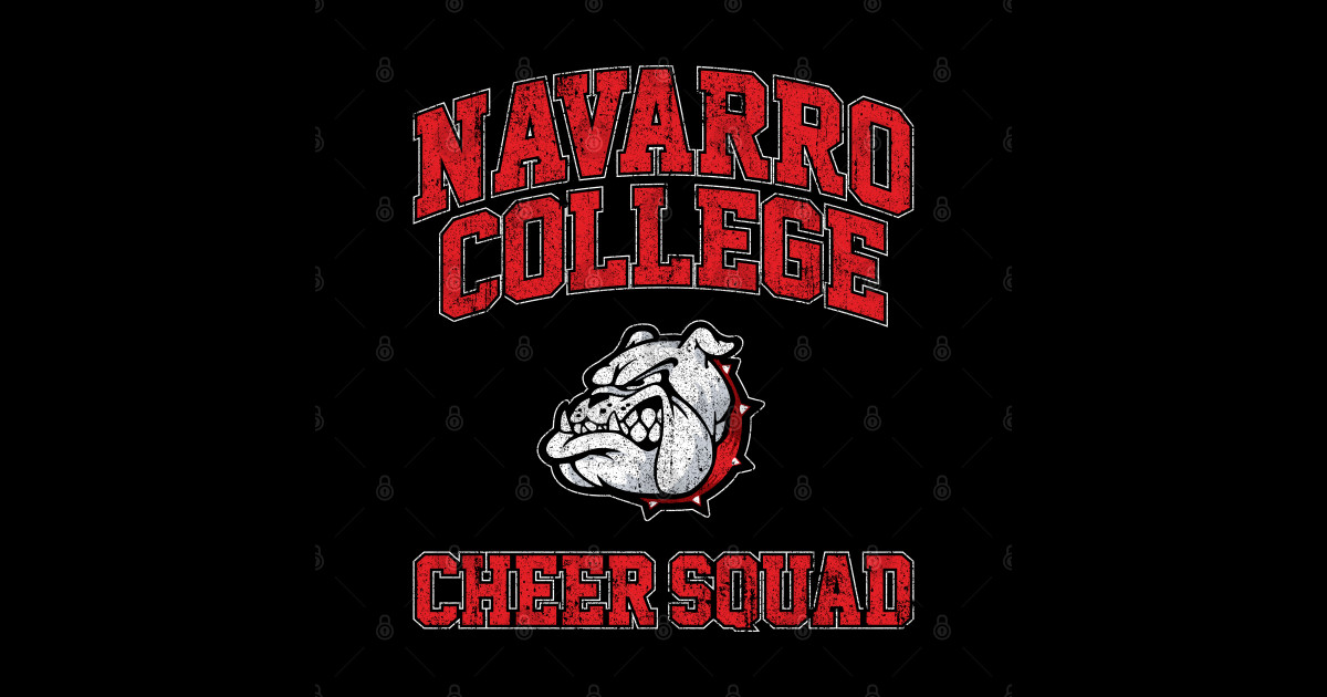 Navarro Cheer Squad Cheer Sticker TeePublic