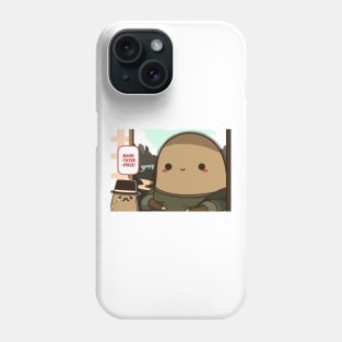 Masterpiece Cute Sir Potato speak Phone Case