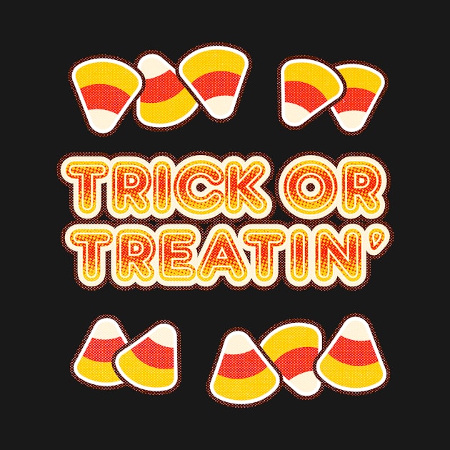 Trick or Treating Candy Corn by retroready