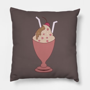 Ice cream sundae Pillow