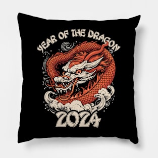 Chinese New Year Tshirt Gift, Dragon Shirt, 2024 New Year, Year of the Dragon, Lunar New Year, CNY 2024, Vietnamese New Year, Tet 2024 Pillow